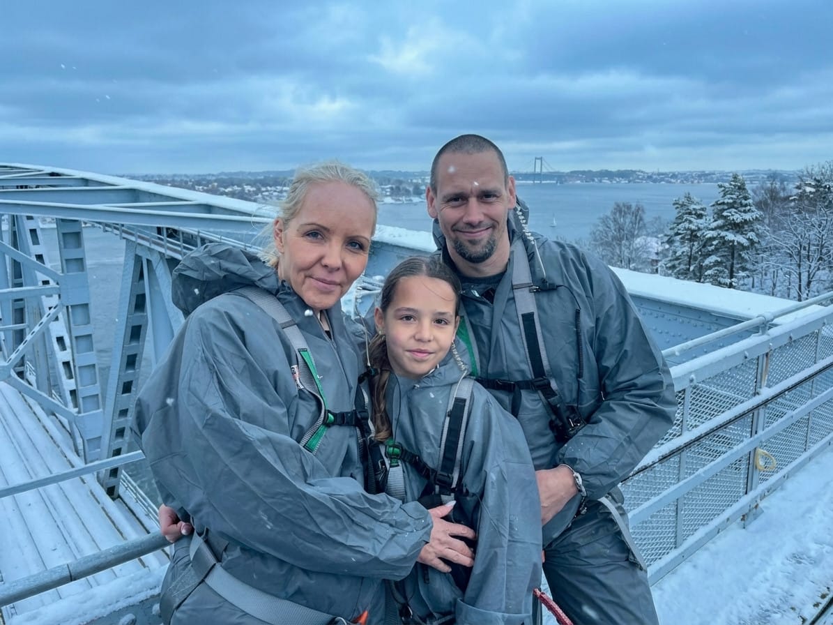 Winter photo effect example