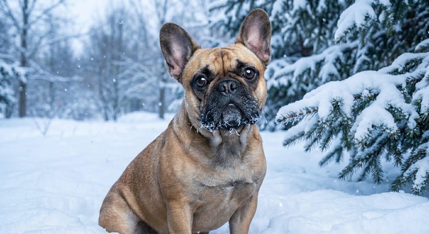 Winter photo effect example