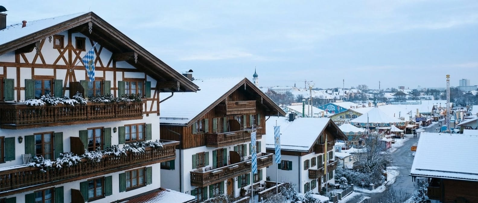 Winter photo effect example