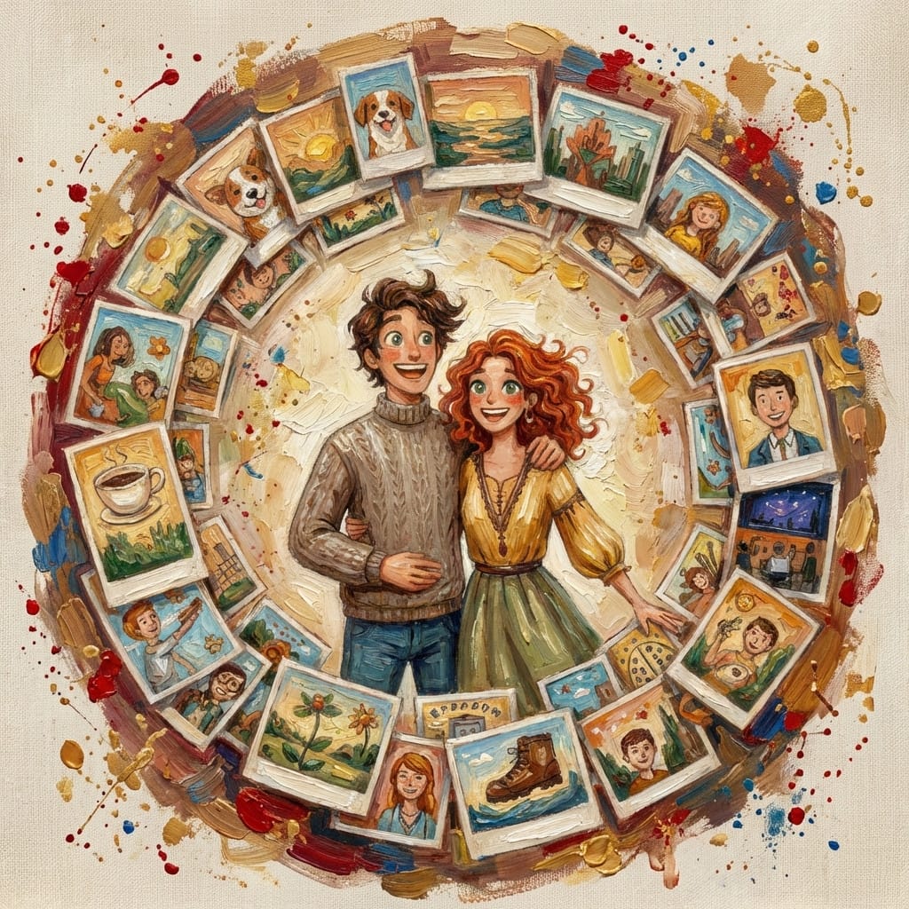 World Art Day photo effect example