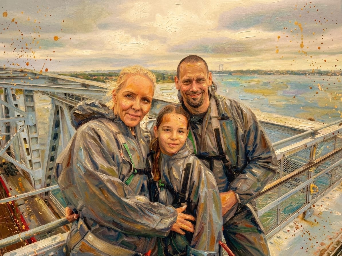 World Art Day photo effect example