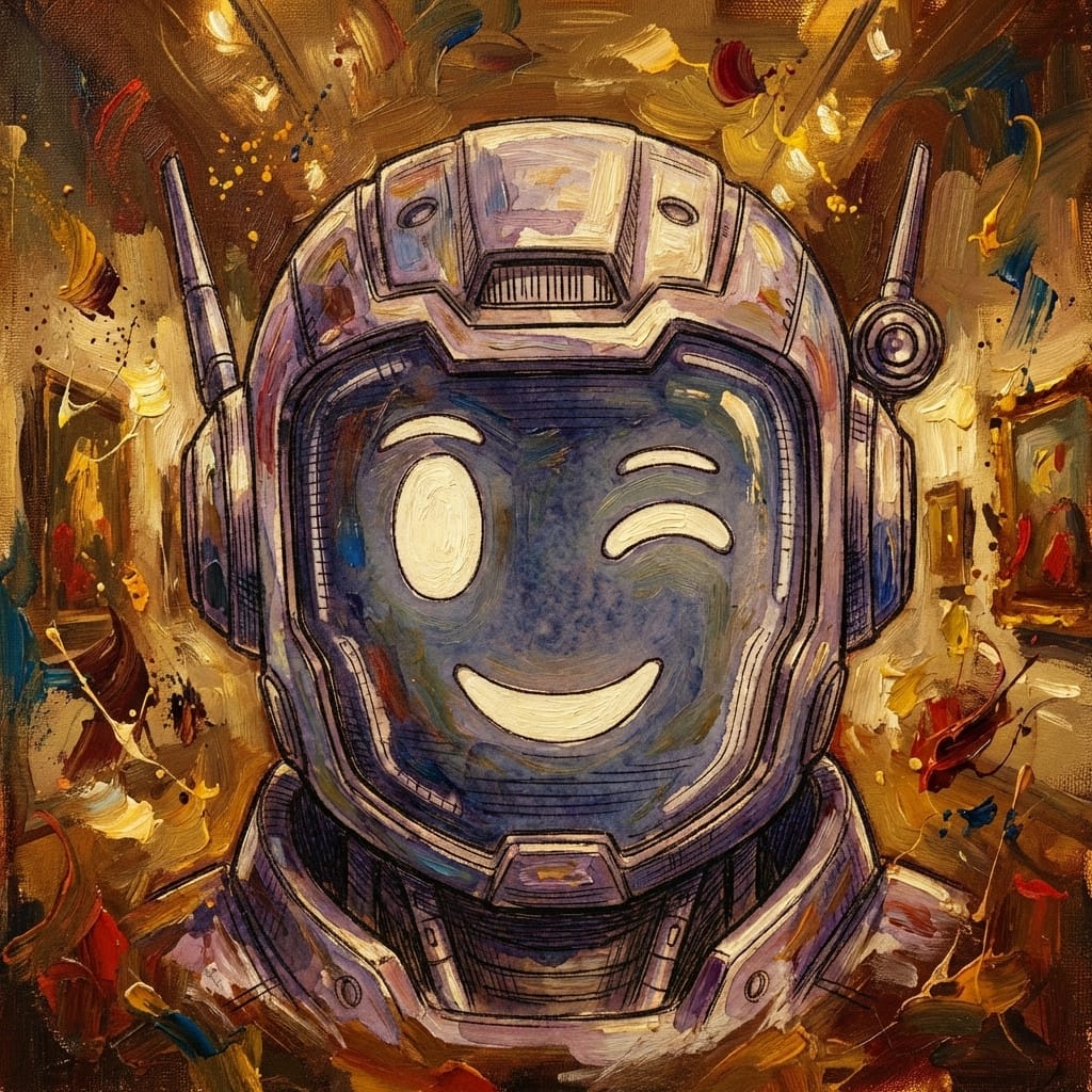 World Art Day photo effect example