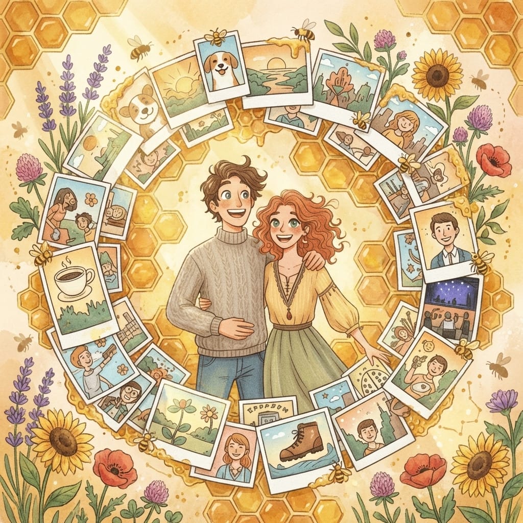 World Bee Day photo effect example