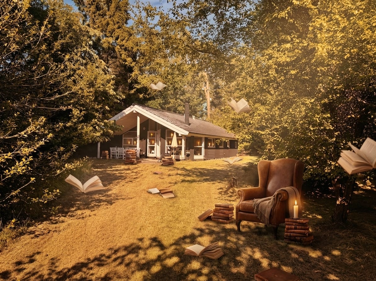 World Book Day photo effect example