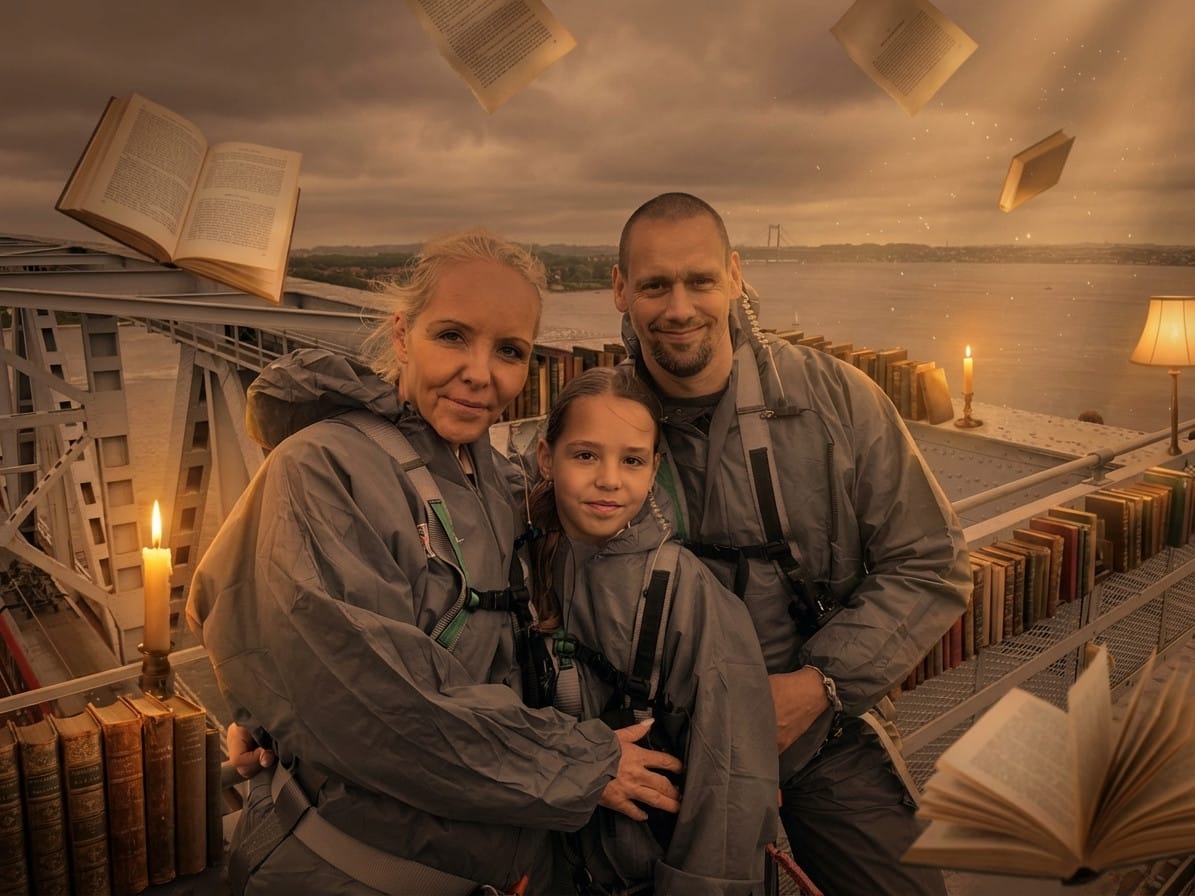 World Book Day photo effect example