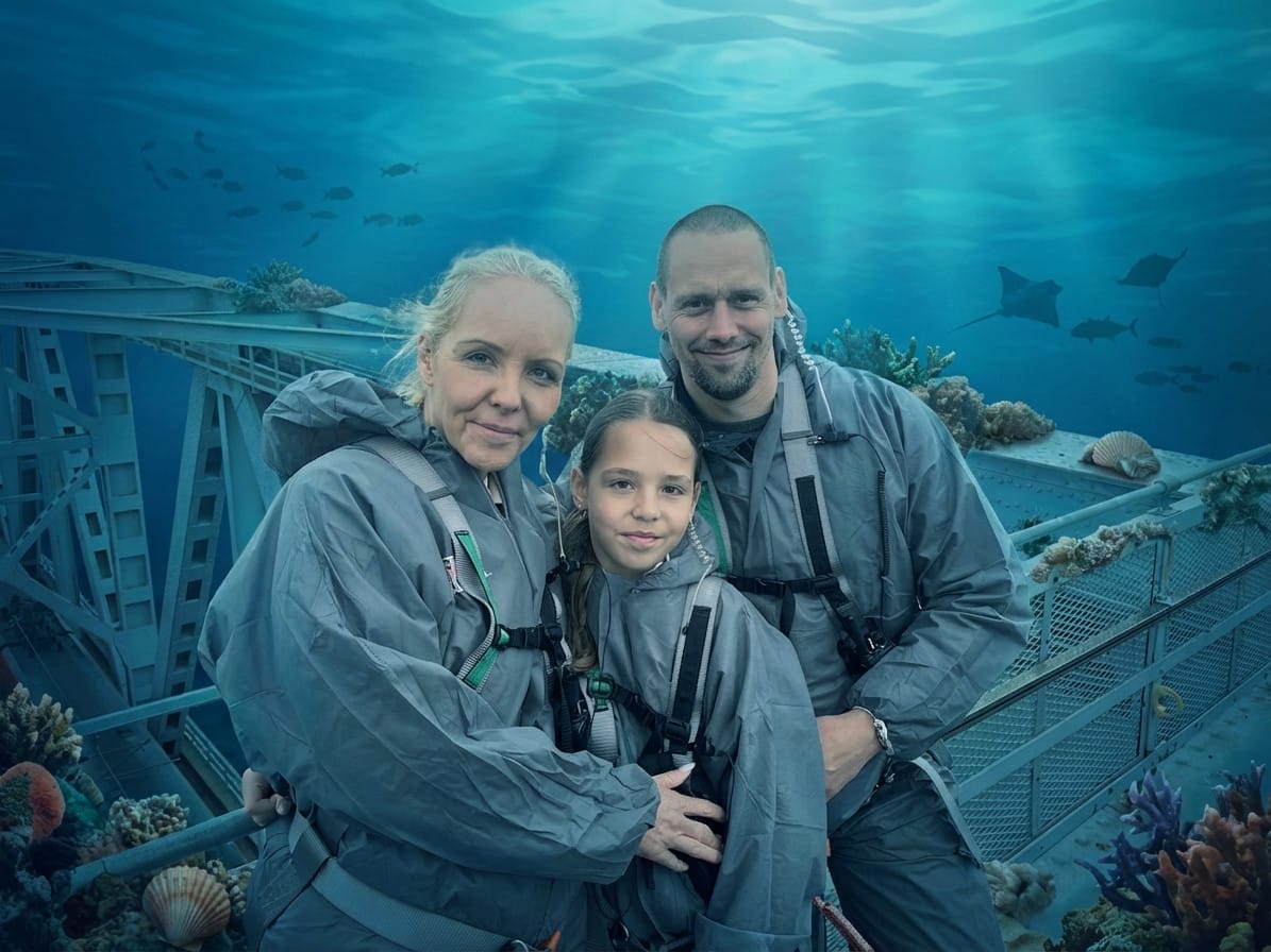 World Ocean Day photo effect example