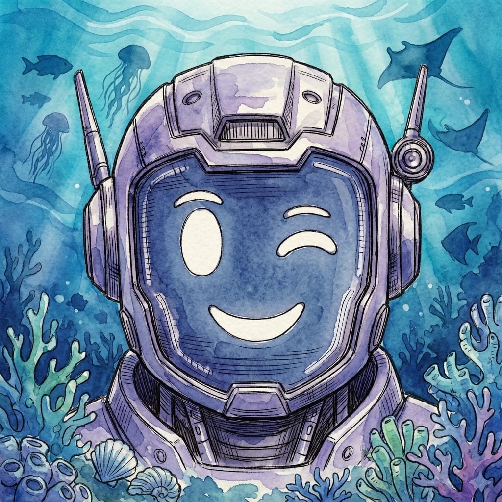 World Ocean Day photo effect example